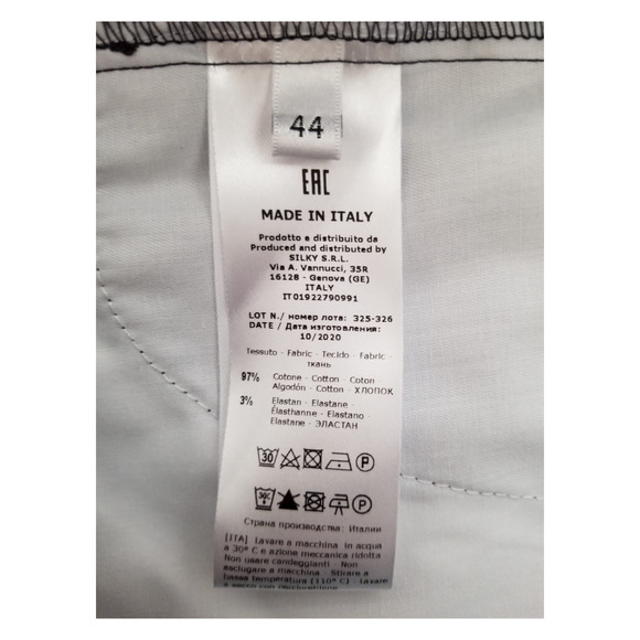 Rosso35 Solid Navy Shorts Women's Size 34 US Inseam 5.5 in NWT - Picture 8 of 8